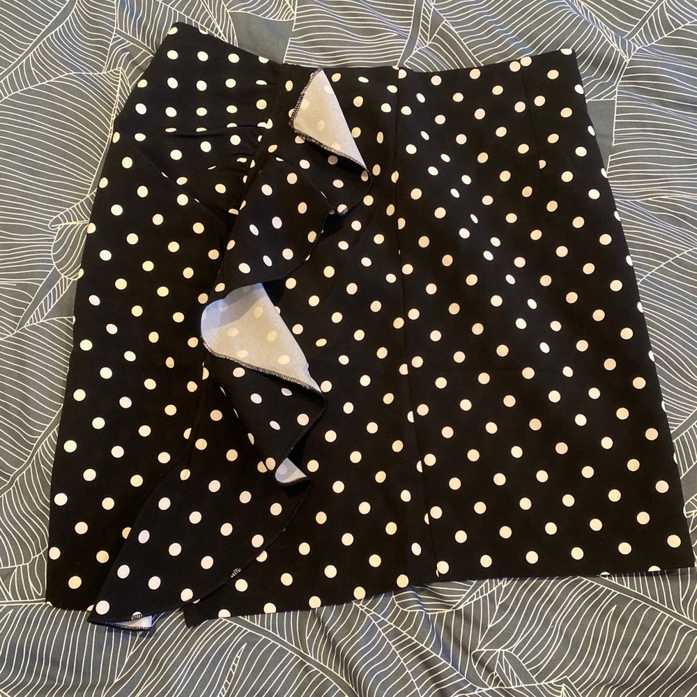 Nasty Gal Polka Dot Skirt